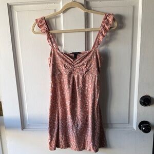 Forever 21 Pink Floral Mini Dress